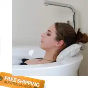 HANKEY Bathtub Pillow, Neck & Back Support,Bath and Spa Head Rest Pillow with Su
