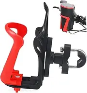 Adjustable Motorcycle Cup Holder Secure Bike Bottle Mount for Water Bottles Cups Tumblers Weatherproof Design