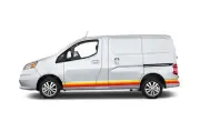 Retro sport stipes decal sticker graphic design kit for Nissan NV200 van vinyl