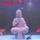 【COCO百貨】魚缸水族造景佛像擺件中式樹脂如來佛花園玄關禪意假山流水裝飾