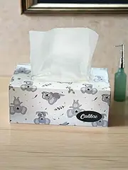 Calibre Facial Tissues, 180 Sheets, 2-Ply Softness, Koala Design, Soft, Absorbent, Decorative Touch for Home or Office