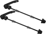 HANABASS Professional Bike Wheel Locking Skewer Quick Release Lever for Mountain Bike Parts Durable Convenient Outdoor Accessory Stealing Design Compatible with Bikes