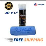 R.A. Premium 26x17 Shammy Cloth for Car Drying-Super Absorbent Synthetic Chamois