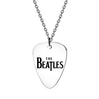 在飛比找蝦皮購物優惠-The Beatles 吉他 撥片項鏈 搖滾重金屬 龐克 樂