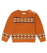 [Louise Misha] Louise Misha Cosmo intarsia wool-blend sweater Y 12 multicoloured