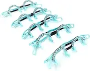 Kit of 5 Super Light pure titanium fixed PD Half Rimless trial frames optical