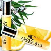 Eucalyptus & Lemon Perfume Roll-On Fragrance Oil Luxury Vegan/Cruelty-Free