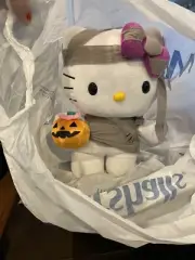 NWT Hello Kitty Animated Halloween Mummy Side Stepper Plush Greeter NEW