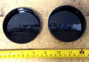 Lot of 2 - Storage Lids for BELLA Rocket Blender Model 42851 (Item 17783) BLACK