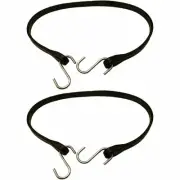 Peerless CC8431 31" EPDM Rubber Bungee Tarp Strap with Hooks Pack of 2