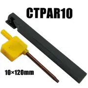 CTPAR10 10×120mm Machine Grooving Cutting Turning Lathe Tool Holder Lathe Tool