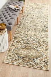 Mayfair Tribe Bone Runner Rug