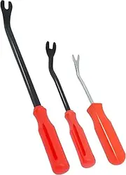 YSPAMER 3Pcs Auto Fastener Remover Trim Rivet Removal Tool Kit for Car Door Panel Dashboard