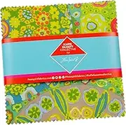 Kaffe Fassett Collective Classics Plus Tidal Charm Pack 42 5-inch Squares FreeSpirit Fabrics