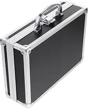 EPIGEIST Men's Briefcase Aluminum Storage Case Portable Toolbox Metal Case for Accessories