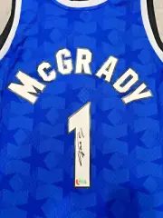 Tracy McGrady Autographed Orlando Magic TB '00-'01 Blue Jersey Beckett W619774