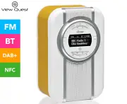 VQ Mustard Christie DAB+ FM Digital Radio/NFC Bluetooth Portable Speaker