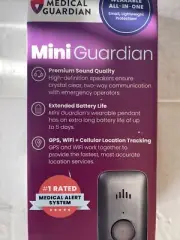 Mini Guardian 4G Live Saving Medical Alert System By Medical Guardian GPS
