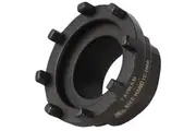 BIKEHAND Bike Bicycle 8 Notch Cartridge Bottom Bracket Chainring Lockring Install Remover Tool Compatible with SHIMANO SRAM ISIS Drive