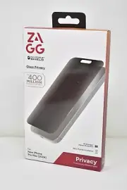 Zagg Invisible Shield Glass Privacy Screen Protector for Apple iPhone 16 Pro Max