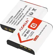 2 pcs NP-BG1 NPBG1 NP-FG1 NPFG1 Battery for DSC-H10 H20 H50 H55 H70 H90 DSC-HX9V HX10V HX20V HX30V DSC-T20 T100 DSC-W50 W55 W70 W80 W90 W100 W120 W130 W150 W170 W200 W210 W215 W220 W230 W270 W290 W300