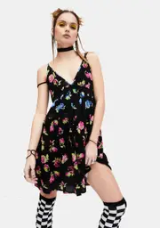 [dELiA*s by Dolls Kill] Lost In Yesterday Floral Mini Dress