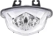 Indicators Flowing Turn Signal Brake Signal Lamp Lighting Moto Tail Brake Light Indicator Lamp for GSX-S1000F GSX-S1000Z GSXS1000F/S1000S 2015-2020 2021 Turn Signal Indicator (Color : Clear, Size :