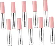 HONMEET Diy Mascara Tube Empty 10ml Lip Gloss Mascara Bottle Refillable Tubes Pack
