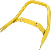 Motorcycle Rear Passenger Grab Handle Iron Grab Bar for Monkey 125 2018-2023, Support Safe Comfortable Grip (Yellow)