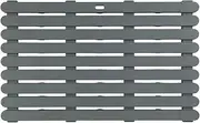 WENKO Tarima De Baño in/Outdoor 80x50 Gris