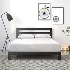 Zinus Arnav Modern Studio Black Metal Platform Bed Frame - Queen
