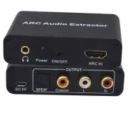 ARC Audio Extractor Digital DAC to RCA Coax SPDIF 3.5mm Converter Adapter