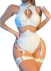 [JINZIJINYU] Sexy Bodysuit Lingerie Hot Girl Uniform Temptation Sexy Lingerie Sexy Suit Tights Jumpsuit