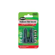 6 x Slime Rubber Tire Valve Stems 1-1/4" TR413 Schrader Valve Stem and Cap