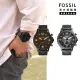 【FOSSIL 官方旗艦館】Nate系列 粗曠帥氣計時指針手錶 不鏽鋼錶帶 50mm(多色可選)