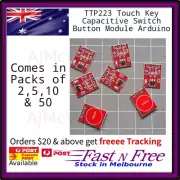 TTP223 Touch Key Capacitive Switch Button Module Arduino Stand Alone DIY