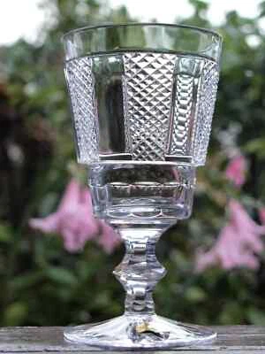 Waterford Crystal Hibernia Water / Wine Goblet Glass New made in ireland