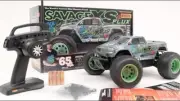 HPI SAVAGE XS FLUX VAUGH Gittin 1/12 4WD ELECTRIC RC RACING MONSTER TRUCK 115967