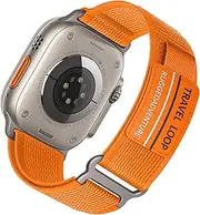 [SOLOLUP] Trail Loop for apple watch ultra 2 bands 49mm 46mm 45mm 44mm 42mm 41mm 40mm 38mm iWatch ultra 2 bands for men Women, Rugged Sport band Soft Nylon for apple watch ultra band SE 10 9 8 7 6 5 4 3
