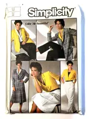 Simplicity Sewing Pattern 7271 Ladies Skirt Pants Top Unlined Jacket Size 16