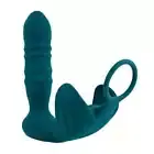 Playboy Pleasure Bring It On Thrusting Butt Plug With Penis Ring