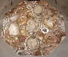 Petrified Wood Table top, Coffee Table, Gemstone Agate Bar table, Handmade Decor