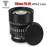 TTArtisan 50mm F0.95 APS-C MF Lens for X/E/EOS-M/RF/Z/L mount Mirrorless Cameras