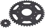Motorcycle Repa Gear 13T 14T 42T 45T 48T Motorcycle Front and Rear Sprocket 520 Chain for Road 125 200 RC ABS Spare partsir(520-13T 42T)
