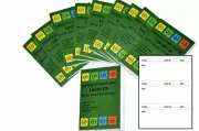 10 x Geocaching Logbooks - 40 Pages - for Bottles - Logbook, Container, geocache