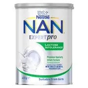 Nestle Nan ExpertPro Lactose Intolerance Baby Formula 400g