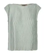 wrinkled-effect top XXS Gray