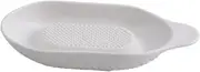 WATIIFUFU Kitchen Ceramic Garlic Ginger Crusher Plate Food Mincer for Fruits Vegetables More Easy to Clean Dishwasher Safe Kitchen Tool for Food Preparation