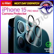 iPhone 15 14 13 Plus Pro Max Camera Lens Cover Tempered Glass Screen Protector