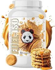 Underground Bio Labs Panda Supps - Panda Fuel ISO Premium 100% Whey Protein Isolate for Men and Women with 25g Protein and 0g Sugar (Peanut Butter Cookie) (25 Servings)
